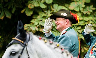 Thomas Spieker ist Oberst des Paderborner Bürger-Schützenvereins (PBSV). - 2022