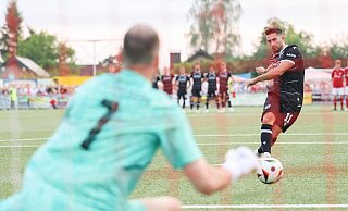 In seinem letzten Spiel für Arminia Bielefeld verballerte Aygün Yildirim einen Elfmeter. - Oliver Krato