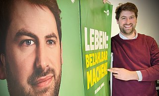 Sebastian Stölting, Bundestagskandidat für die Partei Bündnis 90/Die Grünen im Wahlkreis 130. - Nicole Donath
