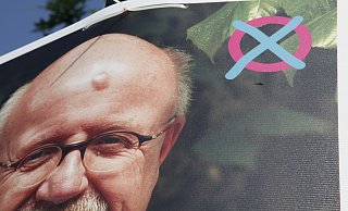 Bald wieder auf einem Wahlplakat zu sehen? Der ehemalige CDU-Bürgermeister der Stadt Verl, Paul Hermreck, will für die FWG in den Rat einziehen. - Roland Thöring
