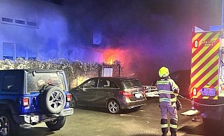 In der Grünen Straße in Herford hat es in einem Wohnhaus gebrannt. - Feuerwehr Herford