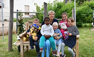 Ina Klaus-Petrach war 26 Jahre lang Leitung der Kita Kieselstein und wird die Kollegen und vor allem die Kinder im Ruhestand vermissen. - Louisa Kohnert