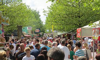 Vor Corona lockte der Bierboulevard stets viele Gäste auf die Aqua Magica. Auf ähnlichen Andrang hofft Brend Bolte auch am Wochenende. - privat