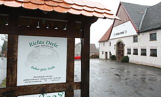 Das Bauernhof-Café Richts Deele in Buke schließt Ende April. - Uwe Müller