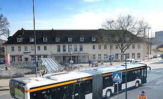 Für die Umgestaltung des Bahnhofsumfeldes in Gütersloh wurden jetzt die ersten konkreten Beschlüsse zur Planung gefasst. - Andreas Frücht Für die Umgestaltung des Bahnhofsumfeldes in Gütersloh wurden jetzt die ersten konkreten Beschlüsse zur Planung gefasst. - Andreas Frücht