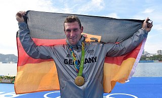 Sebastian Brendel wurde in Rio wie vier Jahre zuvor in London Olympiasieger im C1 über 1000 Meter. - picture alliance / dpa