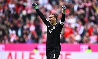 Manuel Neuer feierte nach seiner langen Auszeit das Comeback im Bayern-Tor. - Tom Weller/dpa