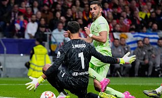 Torres traf zum 1:0 für Barcelona. - Manu Fernandez/AP/dpa