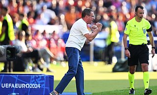 Mit Österreich spielte Rangnick bei der EM 2024 im Berliner Olympiastadion. (Archivbild) - Sebastian Christoph Gollnow/dpa