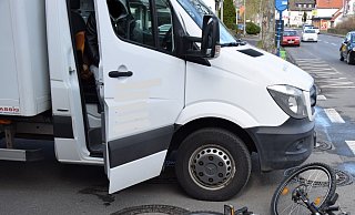 An der Straße "Am Pfarrholz" kam es zum Unfall. - Polizei