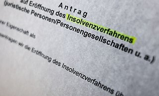 Die Zahl der Insolvenzverfahren ist im Kreis Herford deutlich gestiegen. - Oliver Berg/dpa