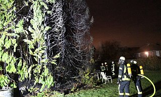Das Feuer konnten die Einsatzkräfte schnell löschen. - Andreas Eickhoff