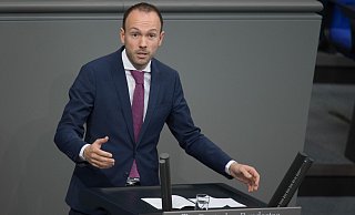 Der Mannheimer CDU-Abgeordnete Nikolas Löbel räumte Fehler ein. - picture alliance/dpa | Jörg Carstensen