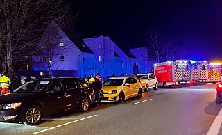 Der Rettungsdienst war mit drei Rettungswagen sowie einem Notarztteam bei dem schweren Unfall in Gütersloh im Einsatz. - Thorsten Heß