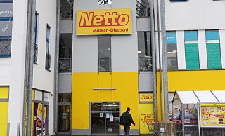 Die Netto-Filiale auf dem Kaukenberg ist überfallen worden. - Holger Kosbab