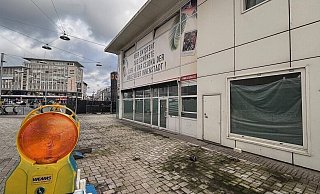 Seit einem Jahr hat sich am Pavillon auf dem Jahnplatz nichts getan. - Michael Schläger