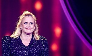 In der Liste der Moderatorinnen und Moderatoren des deutschen Vorentscheids ist Barbara Schöneberger mit acht Einsätzen die Rekordhalterin. - Britta Pedersen/dpa-POOL/dpa