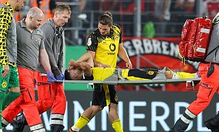 Das Foul an Yan Couto hat weitreichende Konsequenzen. - Christoph Reichwein/dpa