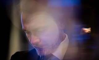 Hält nichts von Merz\\\' Aussagen zur Zukunft des Wirtschaftsministers Habeck: Christian Lindner. - Christoph Soeder/dpa