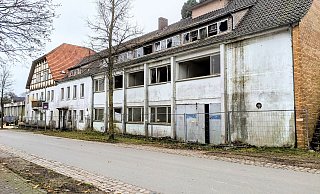 Über den maroden Zustand des Altbaus der ehemaligen Molkerei in Gehrden gibt es keine Zweifel. - Burkhard Battran