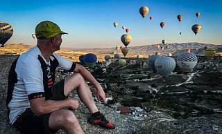 Traumhafter Abschluss beim morgendlichen Ballonstart in Kapadokien. - Matthias Schlattmeier