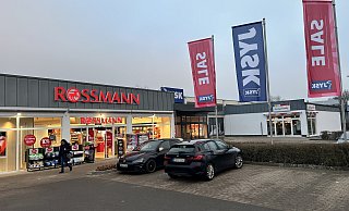 Alle drei haben wieder geöffnet: Als letzte Filiale öffnete auch Rossmann - nach Jysk und Ernstings Family - wieder die Türen für die Kunden. - Nicole Sielermann
