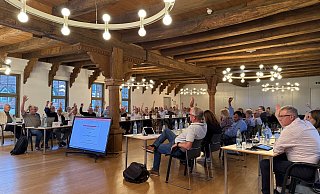 Dieses Mal gehen die Abstimmungen im Stadtrat nahezu vorbildlich über die Bühne. - Ralf T. Mischer