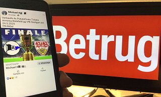 Über Facebook nehmen die vermeintlichen Ticketverkäufer Kontakt mit den Interessenten auf. Zu einer persönlichen Übergabe kommt es aber nicht. - Jens Reichenbach