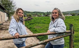 Die Vorstände Melanie Schneider und Nicole Bode freuen sich über die guten Bedingungen an dem neuen Standort in Stahle. - Burkhard Battran