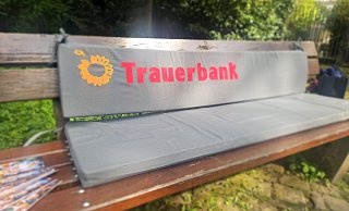 Im kleinen Park an der alten Fachwerksynagoge hinter der Exterstraße gibt es ab Mai ein neues Gesprächsangebot für Trauernde. - Janet König