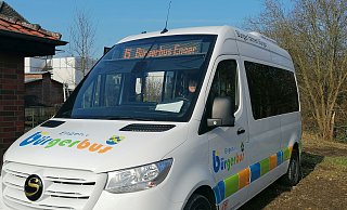 Der Bürgerbus Enger ist im November an den Start gegangen. - Bürgerbus Enger