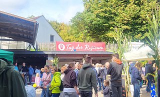 Groß und Klein nutzten den Tag der Regionen, um zu stöbern, Bekannte zu treffen und sich eine gute Zeit zu machen. - Annika Dette