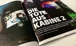 Das Nachrichten-Magazin "stern" berichtet mit dem Titel "Die Tote aus Kabine 2" ausführlich über das Unglück. - Jens Reichenbach