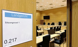 Im Saal 1 des Bielefelder Landgerichts wurde am Donnerstag das Urteil gegen den Rothenuffelner Kevin S. gesprochen. - Stefanie Dullweber