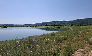 Der Baggersee in Lauenförde soll zum Badesee umgestaltet werden. Dafür muss die Gemeinde nun das Areal kaufen. - Torsten Wegener