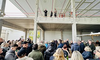 Richtfest bei Delius delcotex in Jöllenbeck für den Neubau der Halle 5. - Stefan Becker