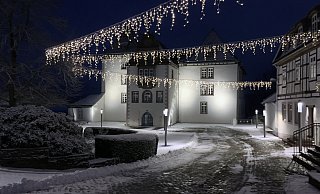 Am ersten Adventswochenende gibt es auf dem Schloss Fürstenberg ein abwechslungsreiches Programm. - Privat