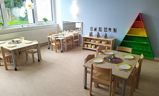 Die Kita "Holzwürmchen" in Lübbecke gibt es seit fünf Jahren. - Kita Concept GmbH