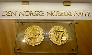 Das norwegische Nobelkomitee kürt den Friedensnobelpreisträger. (Archivbild) - Steffen Trumpf/dpa