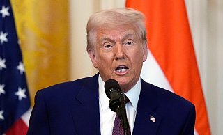 Mit Blick auf die Stärke der US-Truppen in Europa hat Donald Trump vorerst etwas Entwarnung gegeben. (Archivbild) - Alex Brandon/AP/dpa