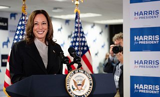 Harris for President? Die Vizepräsidentin hat die besten Voraussetzungen, um anstelle ihres Chefs ins Rennen für die Demokraten zu gehen. - Erin Schaff/POOL The New York Times/AP/dpa