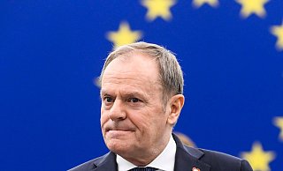 Polens Regierungschef Donald Tusk ist nach der Niederlage seines Kandidaten bei der Präsidentenwahl unter Druck. (Archivbild) - Pascal Bastien/AP/dpa