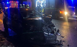 Schwerer Unfall auf der Paderborner Straße. - Jürgen Mahncke