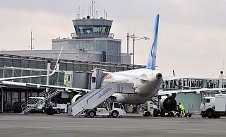Ein Kleinflugzeug ist am Dienstag beim Start vom Flughafen Paderborn-Lippstadt verunglückt. - Archivbild: Marc Köppelmann