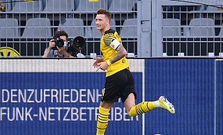 Dortmunds Marco Reus hat sein letztes Länderspiel im Oktober 2019 absolviert. - Foto: Marius Becker/dpa
