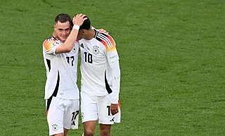 Ihnen gehört die Zukunft: Deutschlands Florian Wirtz (l) und Jamal Musiala. - Bernd Weißbrod/dpa