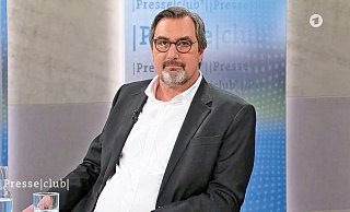 NW-Herausgeber Klaus Schrotthofer ist erneut Gast in der Sendung "Presseclub". - Screenshot NW / Tagesschau auf Facebook zur Sendung 2022