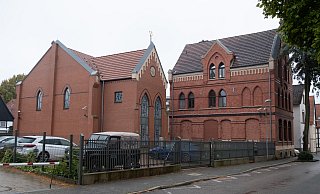 Wie oft bei Spannungen Krieg im Nahen Osten wurde der Schutz jüdischer Einrichtungen bundesweit erhöht. Zu sehen ist davon an der Herforder Synagoge nichts. - Ralf Bittner