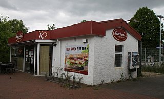 Die Filiale von Karlchens Backstube am Bahnhof Bünde. - Björn Kenter