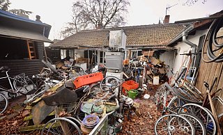 Die Unterkünfte in der Doheermanns Höhe, einst städtisch, heute im Besitz einer Wohnungsgesellschaft, sind auf den ersten Blick grenzwertig. - Wolfgang Wotke